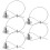 25 Pcs Wire Rope Hanger For Curtains Signs And Cables 3