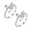 4 Pcs Adjustable Swan Shape Knitting Loop Premium Durable Ring 1