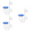 3Pcs Fish Tank Aquatic Bubbler Aquarium Diffuser Supply 9