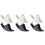6 Pcs Creative Snail Shaped Burner Iron Holder 6