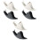 6 Pcs Creative Snail Shaped Burner Iron Holder 5
