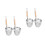 4 Pcs Stainless Steel Colander Strainer For 7