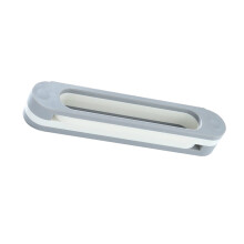1St Klappbarer Wandhalter Für Hausschuhe Handtuch 3-in-1 Ablage Grau