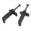 2PCS Wire Drawer Bricklaying Tool Plastic Leveling Masonry Accessory Black 1