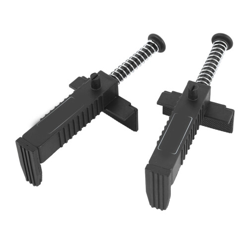 2PCS Wire Drawer Bricklaying Tool Plastic Leveling Masonry Accessory Black