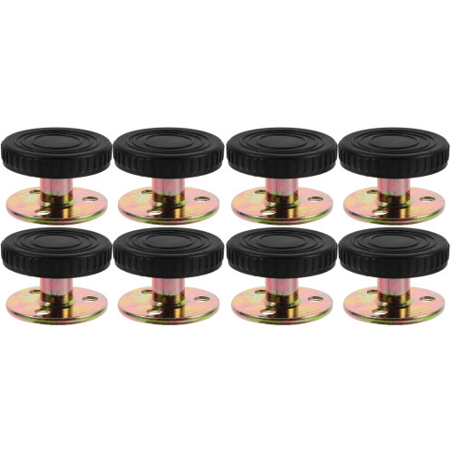 8 Pcs Adjustable Metal Bedside Fixator For Home Bedroom 1