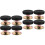 8 Pcs Adjustable Metal Bedside Fixator For Home Bedroom 4