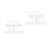 2Pcs Acrylic Cookie Basket Bag Sewing Ruler Patchwork Template 10