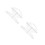 2Pcs Acrylic Cookie Basket Bag Sewing Ruler Patchwork Template 9