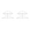 2Pcs Acrylic Cookie Basket Bag Sewing Ruler Patchwork Template 8