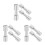 9 Pcs Stainless Steel Countersunk Screws For Handle Replacement 8
