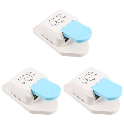 3Pcs Craft Punch Label Shape Scrapbooking Tool 1