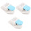3Pcs Craft Punch Label Shape Scrapbooking Tool 3