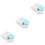 3Pcs Craft Punch Label Shape Scrapbooking Tool 5