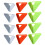 60 Pcs Football Triangle Sign Plates For Training 4
