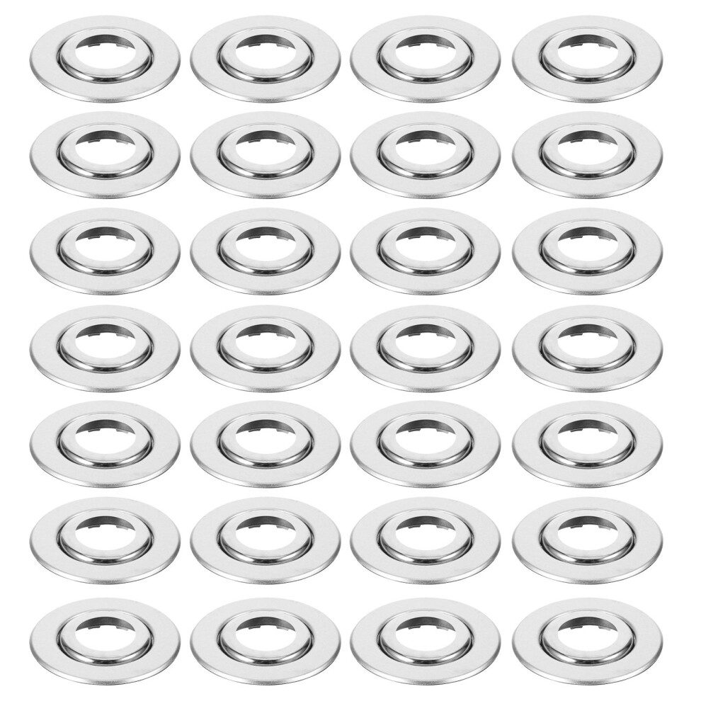 60 Pcs 3/4 Inch Stainless Steel Fire Sprinkler Escutcheon Cover Plate 031043066487
