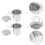 2 Sets Tee-Infuser Aus Mit Faltbarem Griff 9