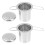 2 Sets Tee-Infuser Aus Mit Faltbarem Griff 4