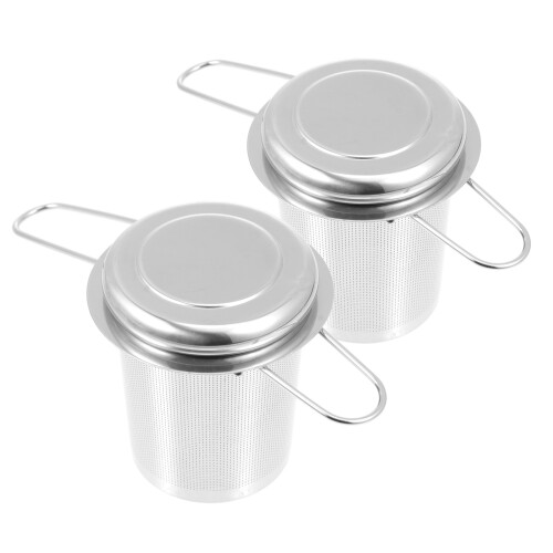 2 Sets Tee-Infuser Aus Mit Faltbarem Griff 1