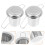 2 Sets Tee-Infuser Aus Mit Faltbarem Griff 3