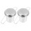2 Sets Tee-Infuser Aus Mit Faltbarem Griff 7
