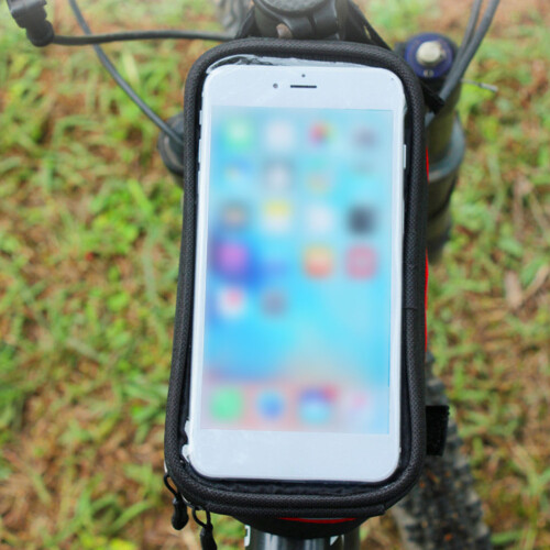 1Sac Étanche Pochette Téléphone Support GPS Guidon 2