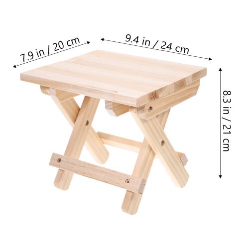 1Stk Klapphocker Zum Schuhe Anprobieren 1
