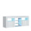 Creative Furniture Pulse 145cm TV Unit LED - White Gloss Doors 4