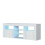 Creative Furniture Pulse 145cm TV Unit LED - White Gloss Doors 5
