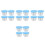 16 Pcs Dipping Cups With Dustproof Cover For Kitchen Use 8