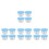 16 Pcs Dipping Cups With Dustproof Cover For Kitchen Use 6