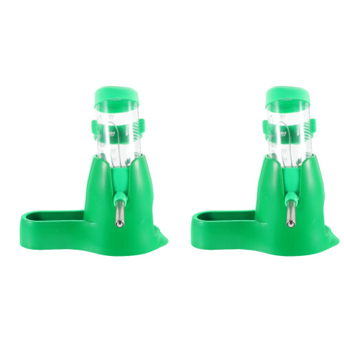 2 Sets Hamster Water Bottle With Bracket For Small Pets 1