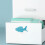 4Pcs Fish Shaped Ceramic Cabinet Knob Drawer Pull Furniture Handle 9
