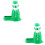 2 Sets Hamster Water Bottle With Bracket For Small Pets 6