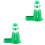 2 Sets Hamster Water Bottle With Bracket For Small Pets 3