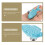 4Pcs Fish Shaped Ceramic Cabinet Knob Drawer Pull Furniture Handle 11