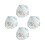 4 Sets Ceramic Stewing Pot With Lid For Household Use 6
