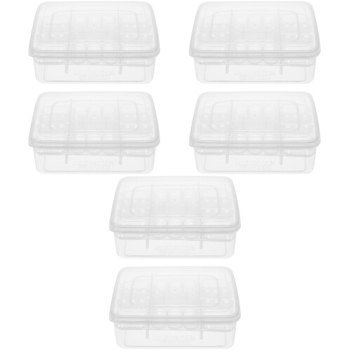 6 Pcs 16-Compartment Egg Incubation Tray For Reptile Hatchery 2