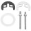 2 Sets Faucet Nut Fastening Circlip Tap Mounting Tool 2