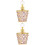 2Pcs 10Ml Glass Refillable Perfume Bottle Essential Oil Dispenser 7