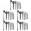 30 Pcs/Set Keyboard Cleaning Brush For Computer Electronics 6