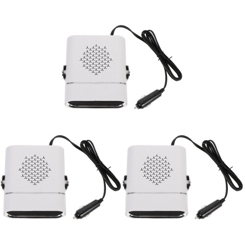 3 Pcs Useful Vehicle Defroster Car Windshield Heater 1