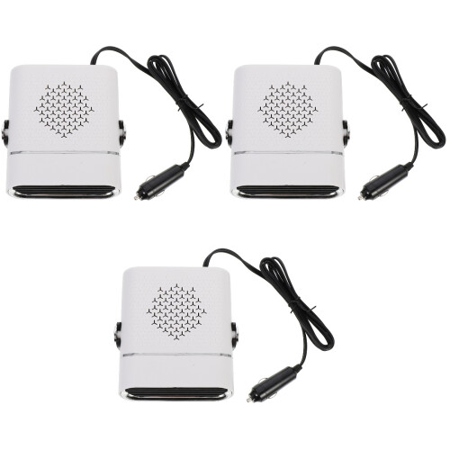 3 Pcs Useful Vehicle Defroster Car Windshield Heater 2
