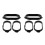 6 Pcs Vehicle-Mounted Trash Bag Holder Universal Plastic Rack 4