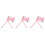 3Pcs Bow Phone Charm Keychain For Mobile Case And Bag Decoration 8