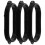 6 Pcs Vehicle-Mounted Trash Bag Holder Universal Plastic Rack 2