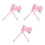 3Pcs Bow Phone Charm Keychain For Mobile Case And Bag Decoration 6