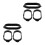 6 Pcs Vehicle-Mounted Trash Bag Holder Universal Plastic Rack 9