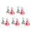 10 Pcs First Birthday Hat Baby Felt Party Cake Smash Accessory 7