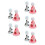 10 Pcs First Birthday Hat Baby Felt Party Cake Smash Accessory 9